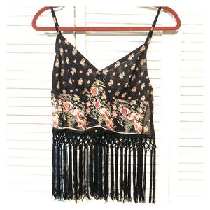 Kaitlyn Tassel Top